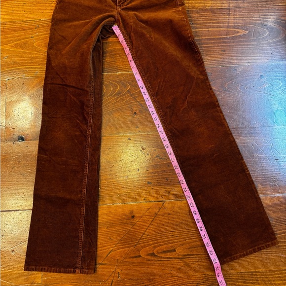 J. Crew - Cognac Corduroy Pants 6 Tall - Picture 12 of 12